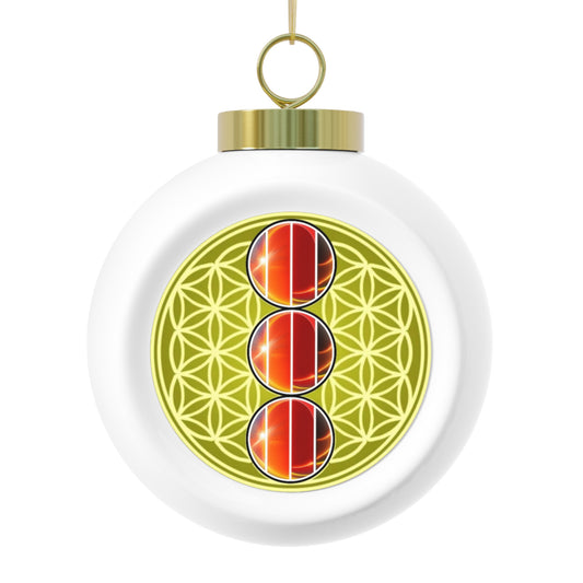 #79 - Made with Miracles 3" Christmas Ball Ornament - Tetrad 4 2015