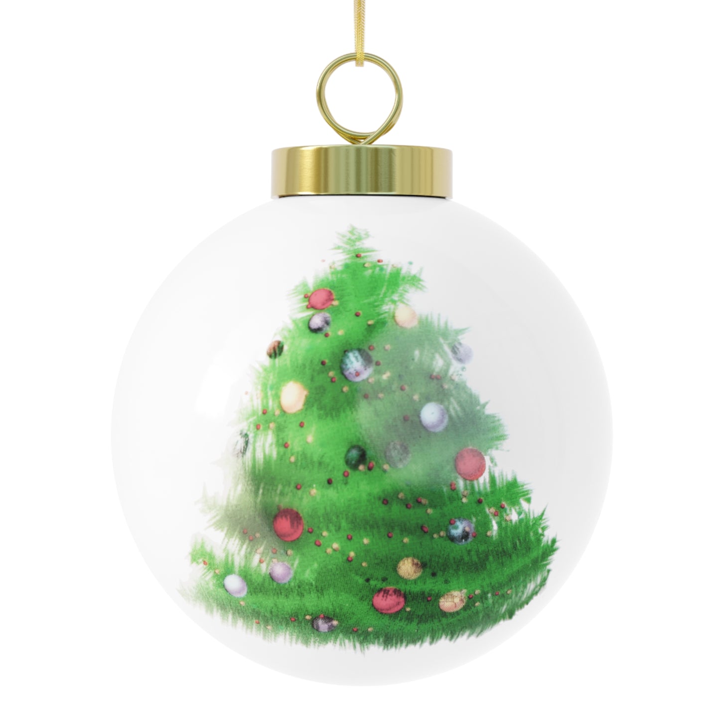 #79 - Made with Miracles 3" Christmas Ball Ornament - Tetrad 4 2015