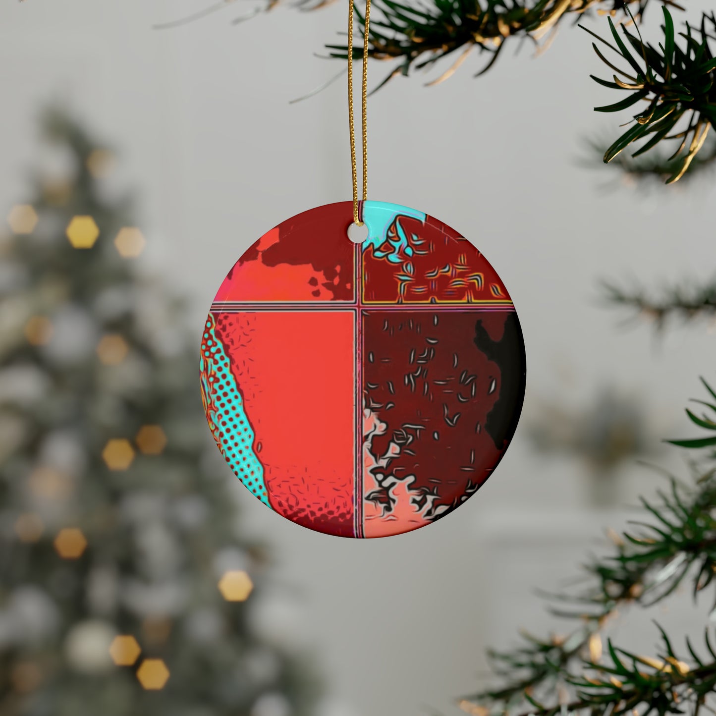 #51 - Made with Miracles - Thanksgiving, Hanukkah, Christmas Decoration (3 shapes) - Tetrad Cross