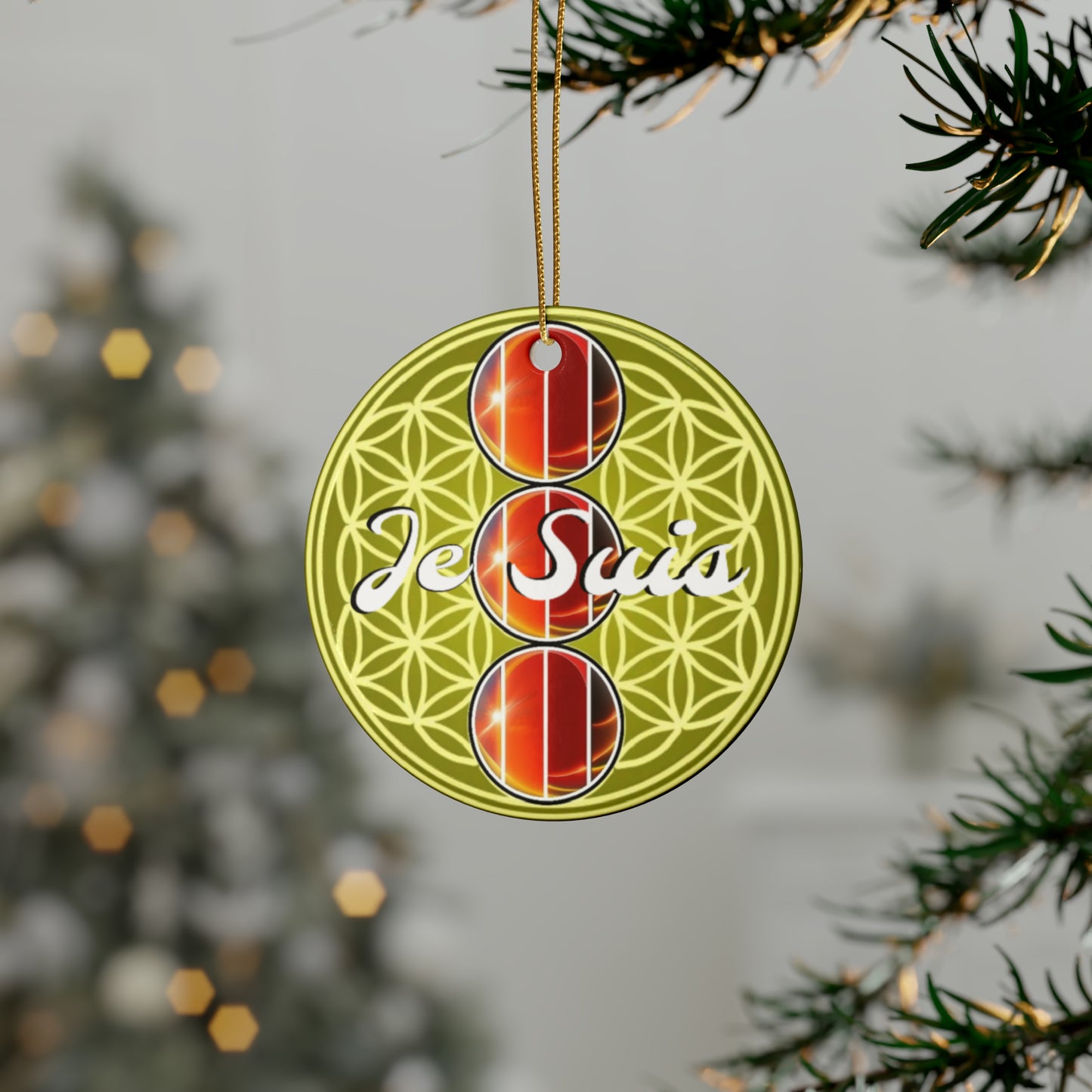 #79 - Je Suis - Made with Miracles - Thanksgiving, Hanukkah, Christmas Decoration - Tetrad 4 2015