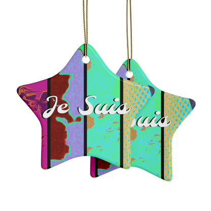 #57 - Je Suis - Made with Miracles - Thanksgiving, Hanukkah, Christmas Decoration (4 Shapes) - Tetrad 1