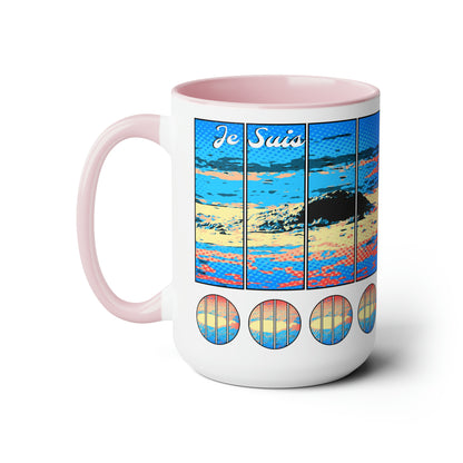 #22 Tea and Miracles 15oz Mug (USA) 2011 End of the World Island / No Text, Choose from 5 colours