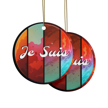 #63 - Je Suis - Made with Miracles - Thanksgiving, Hanukkah, Christmas Decoration (4 shapes) - Tetrad 2