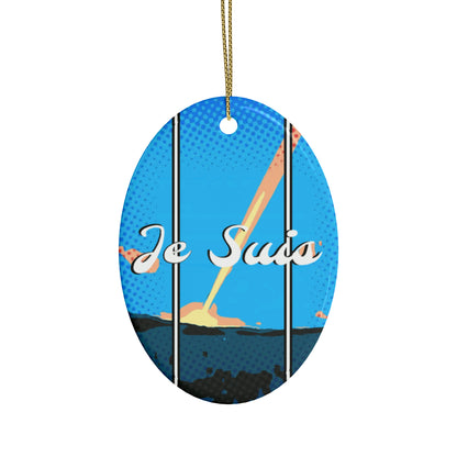 #47 - Je Suis - Made with Miracles - Thanksgiving, Hanukkah, Christmas Decoration (4 Shapes)