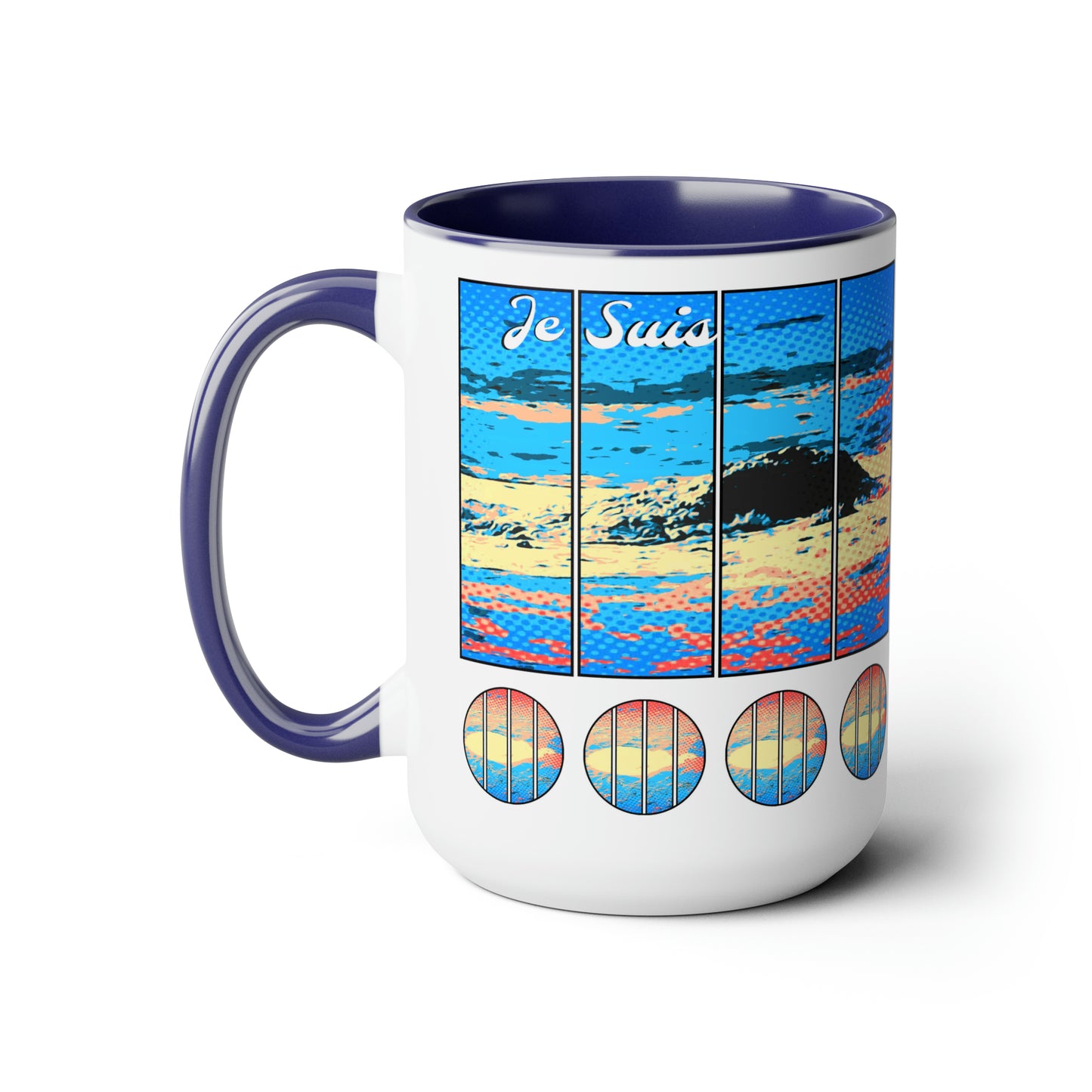 #22 Tea and Miracles 15oz Mug (USA) 2011 End of the World Island / Event Text, Choose from 5 colours