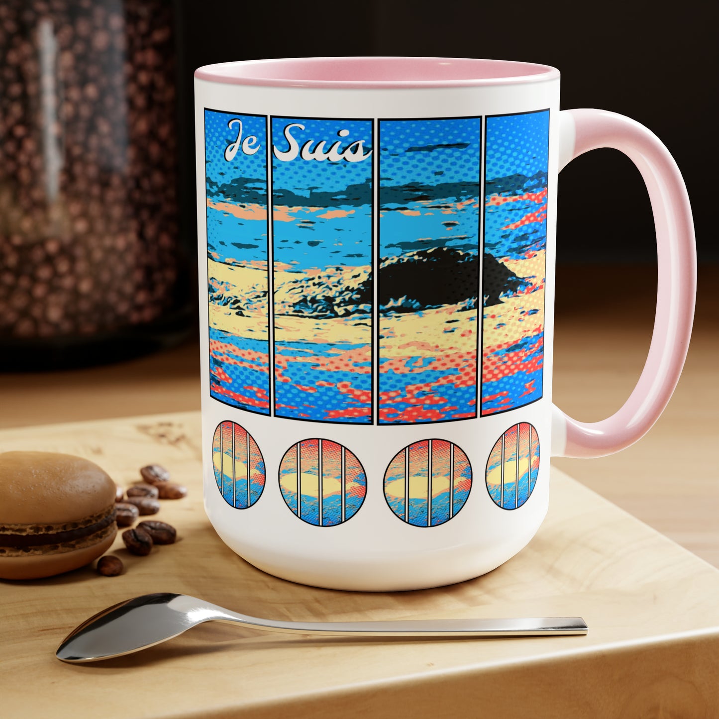 #22 Tea and Miracles 15oz Mug (USA) 2011 End of the World Island / No Text, Choose from 5 colours