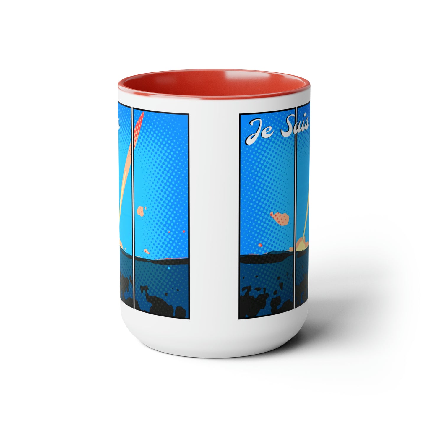 #47 Tea and Miracles 15oz Mug (USA) 2013 Thanksgiving Hanukkah Torch / No Text, Choose from 5 colours