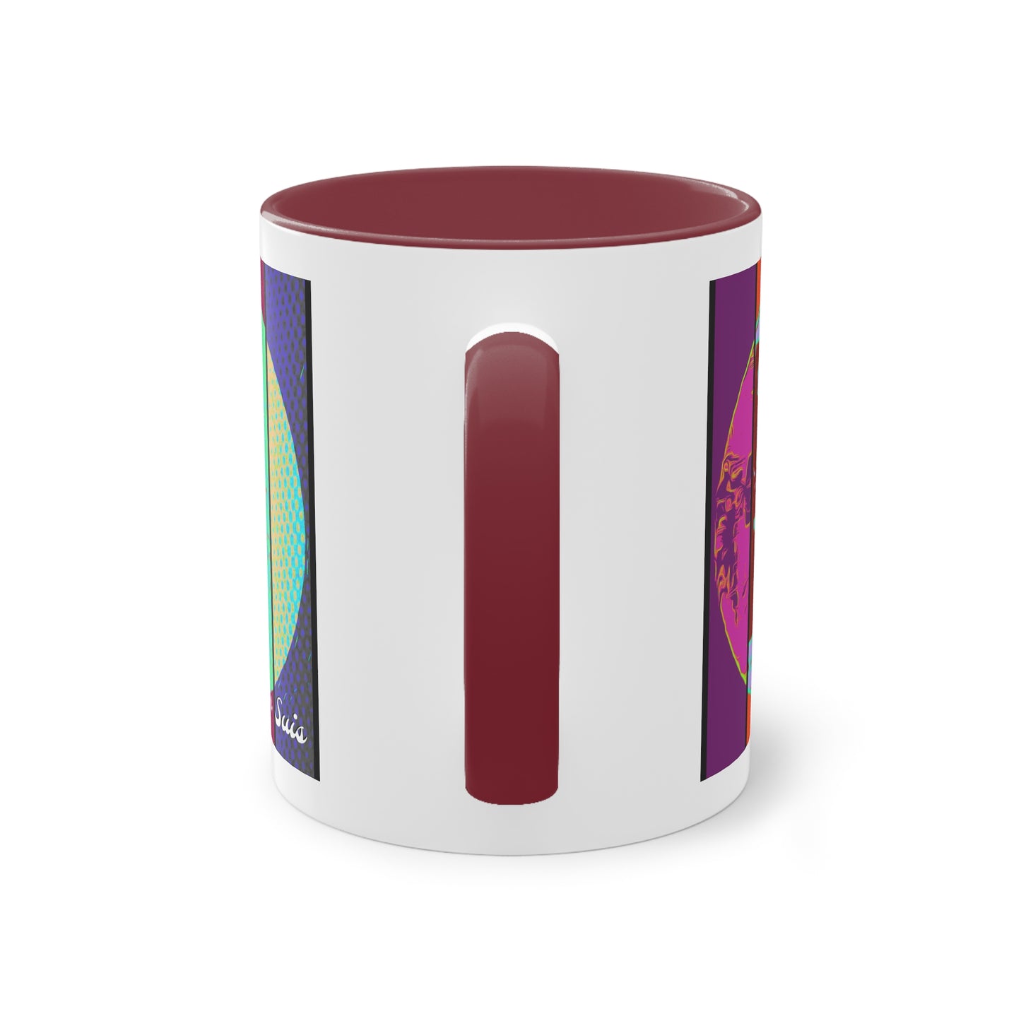 #57 Tea and Miracles 11oz Mug (EU) 2014 Tetrad 1 / No Text, from 12 colours