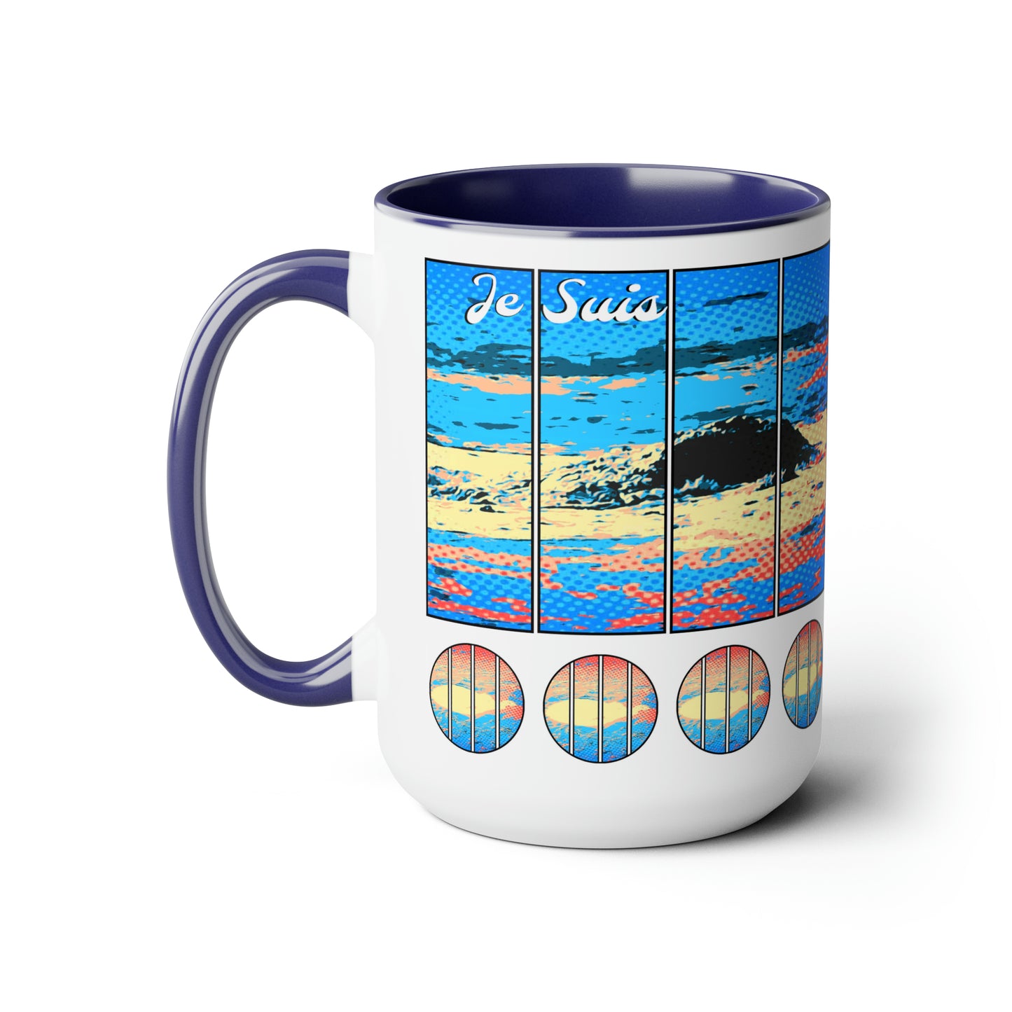 #22 Tea and Miracles 15oz Mug (USA) 2011 End of the World Island / No Text, Choose from 5 colours