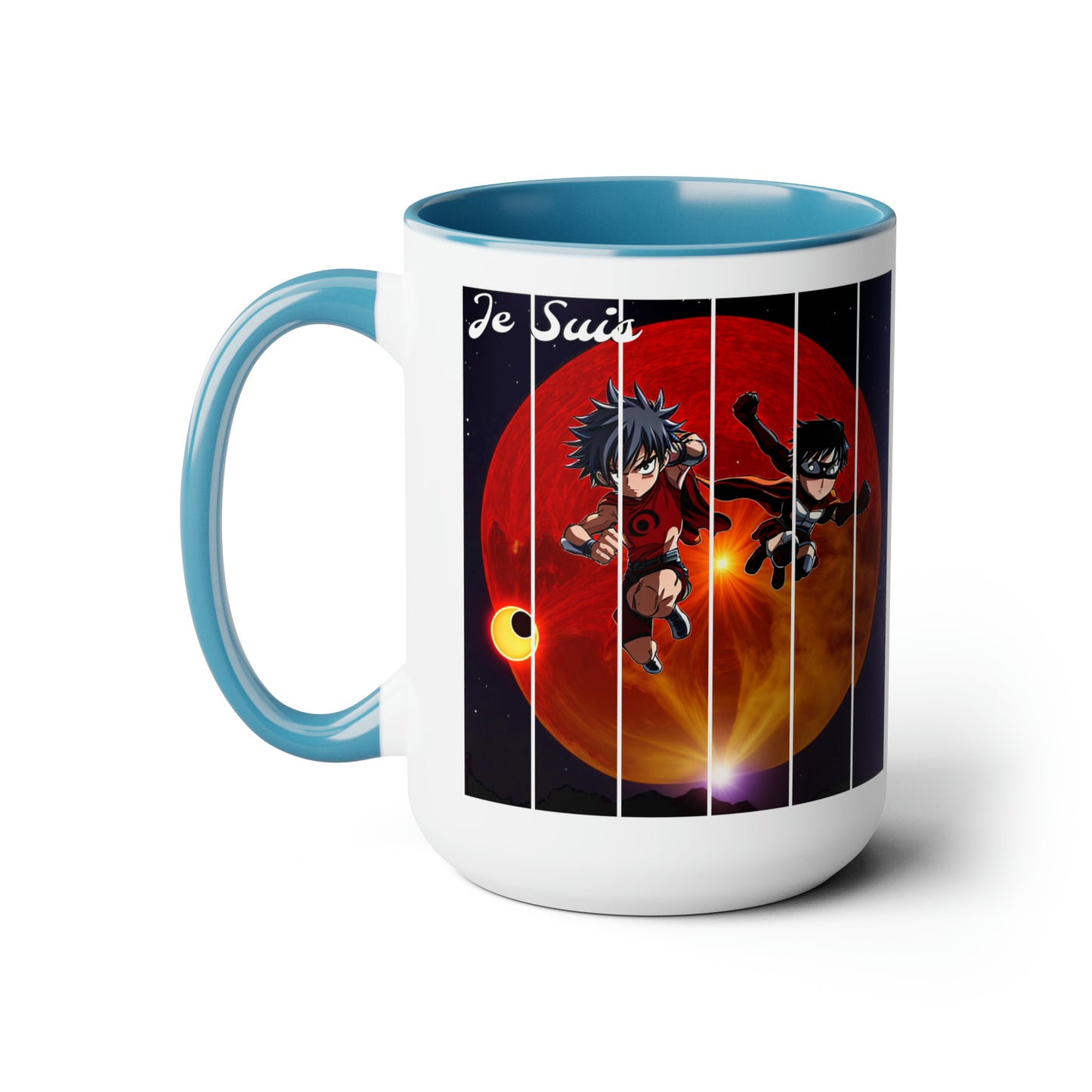 #115 Tea and Miracles 15oz Mug (USA) 2018 Chinese Eclipse / No Text, Choose from 5 colours