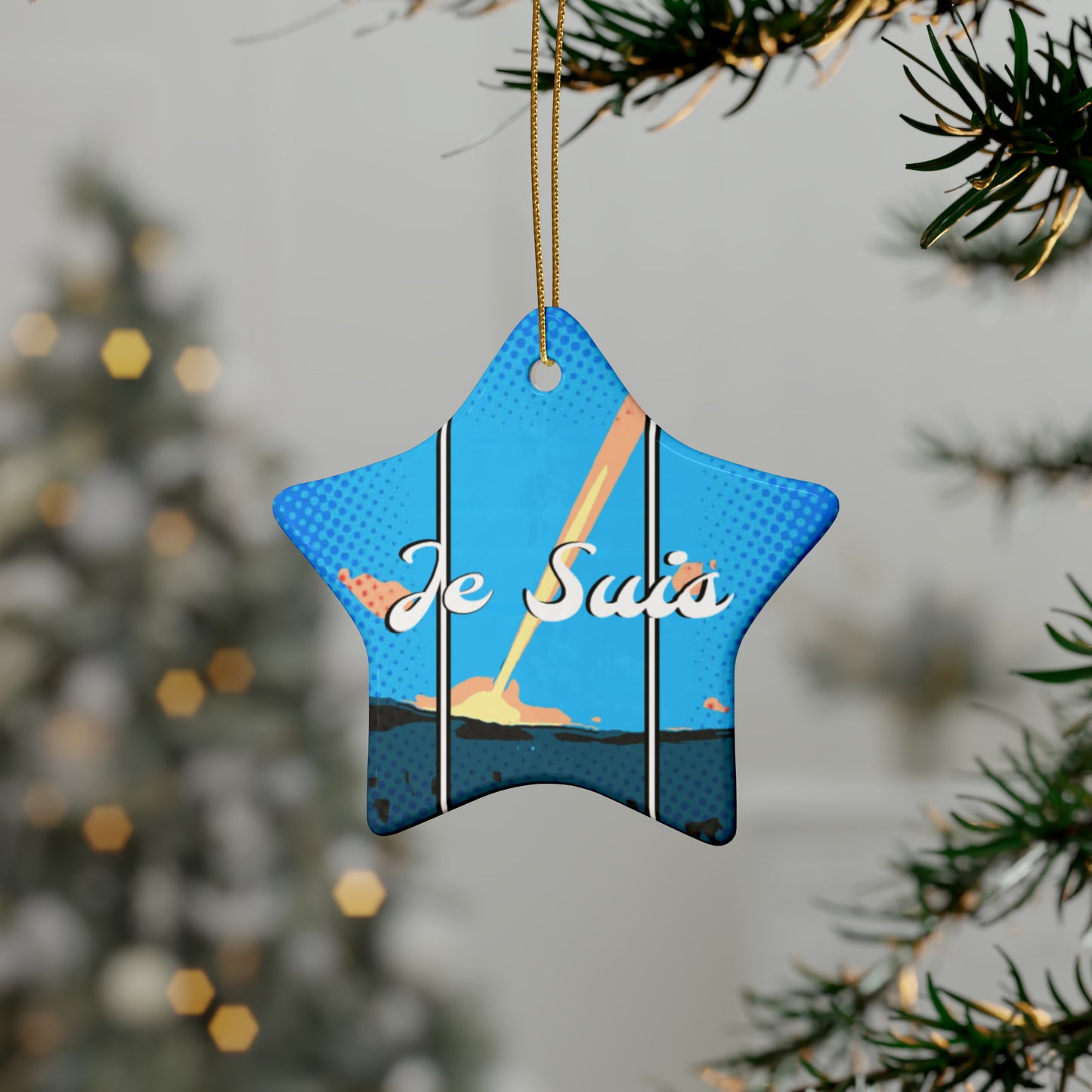 #47 - Je Suis - Made with Miracles - Thanksgiving, Hanukkah, Christmas Decoration (4 Shapes)