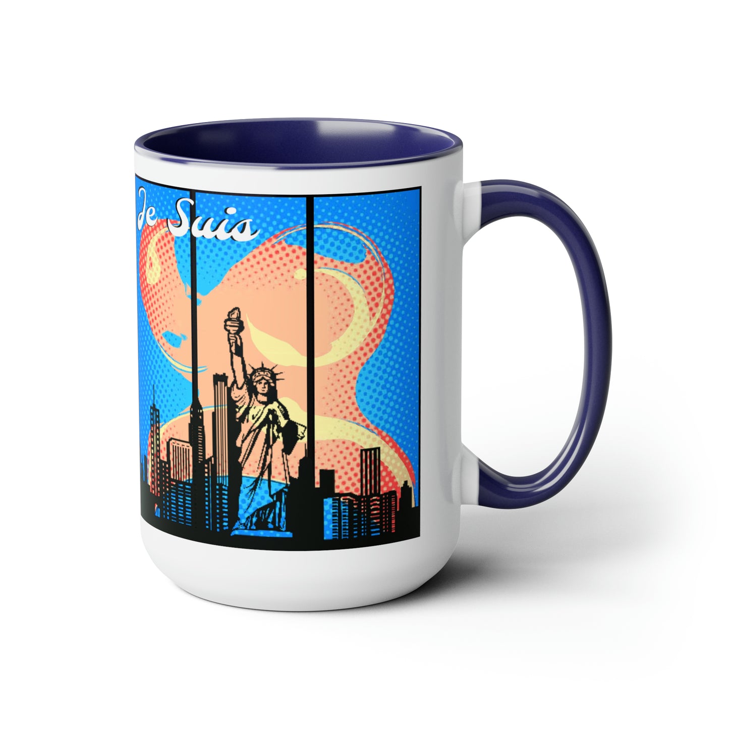 #3 Tea and Miracles 15oz Mug (USA) 2000 New York Christmas Eclipse / No Text, Choose from 5 colours