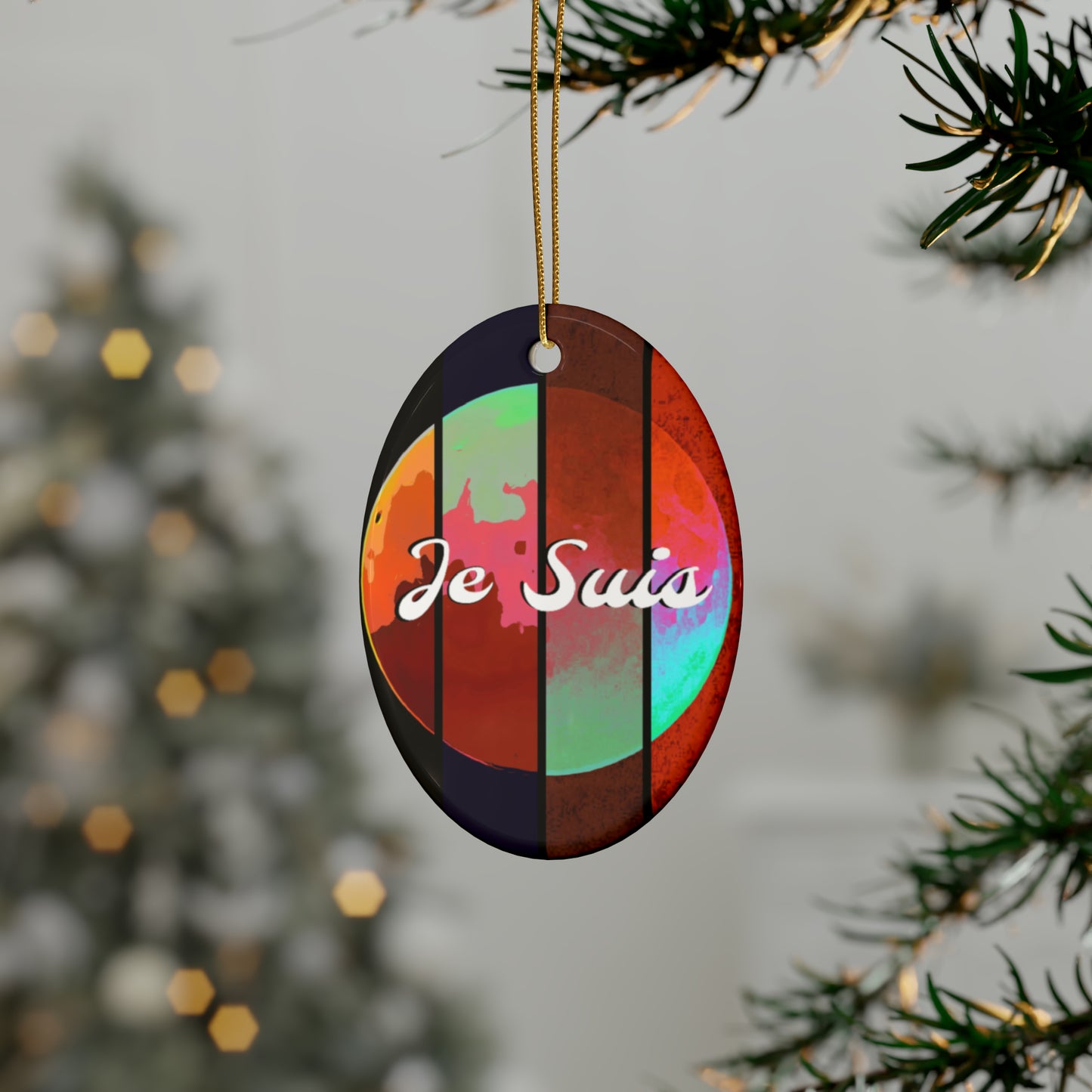 #63 - Je Suis - Made with Miracles - Thanksgiving, Hanukkah, Christmas Decoration (4 shapes) - Tetrad 2