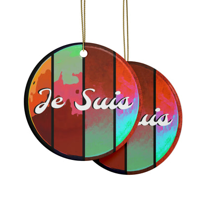 #63 - Je Suis - Made with Miracles - Thanksgiving, Hanukkah, Christmas Decoration (4 shapes) - Tetrad 2