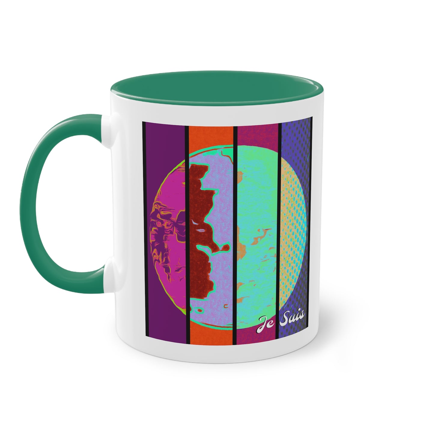 #57 Tea and Miracles 11oz Mug (EU) 2014 Tetrad 1 / No Text, from 12 colours