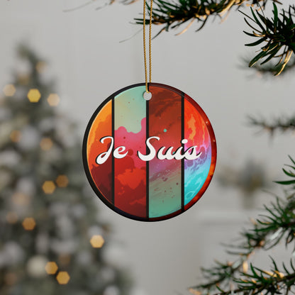 #63 - Je Suis - Made with Miracles - Thanksgiving, Hanukkah, Christmas Decoration (4 shapes) - Tetrad 2