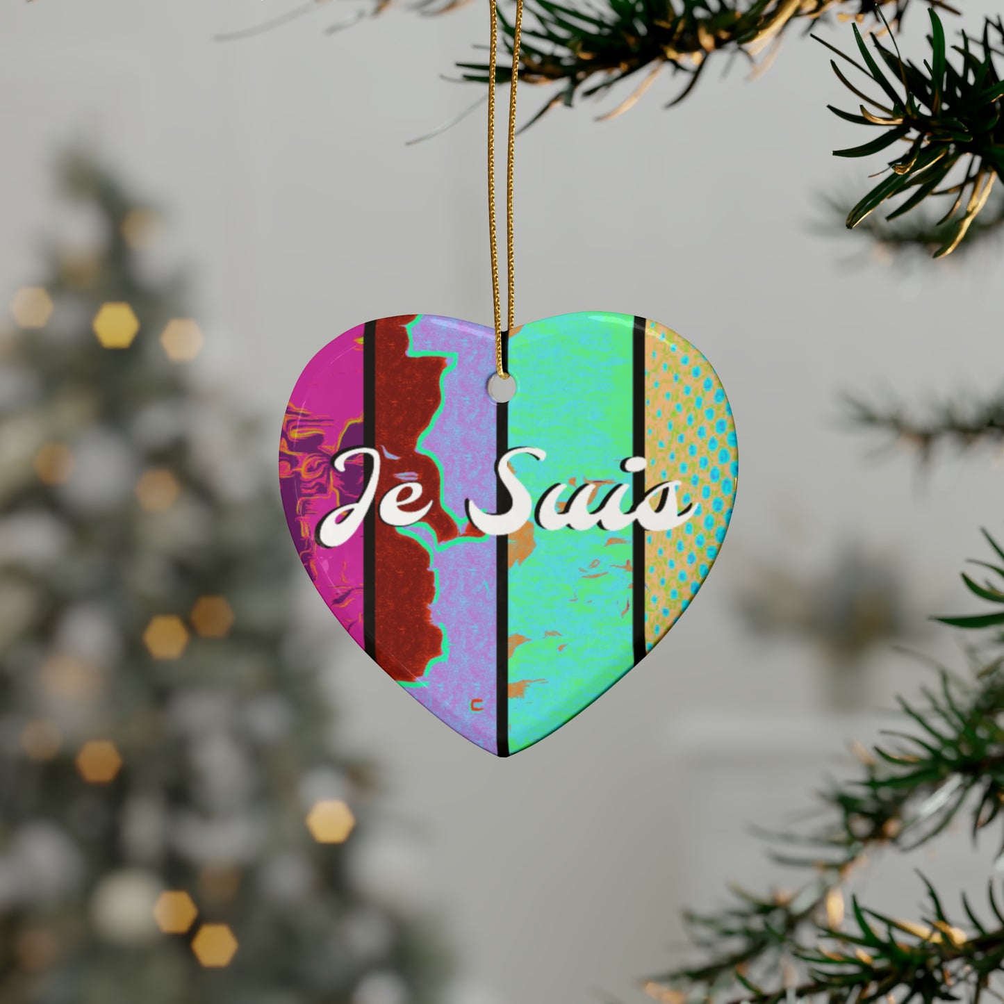 #57 - Je Suis - Made with Miracles - Thanksgiving, Hanukkah, Christmas Decoration (4 Shapes) - Tetrad 1