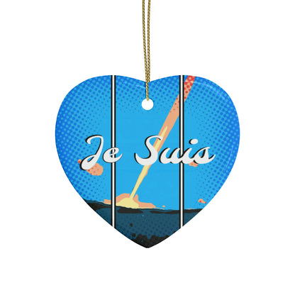 #47 - Je Suis - Made with Miracles - Thanksgiving, Hanukkah, Christmas Decoration (4 Shapes)