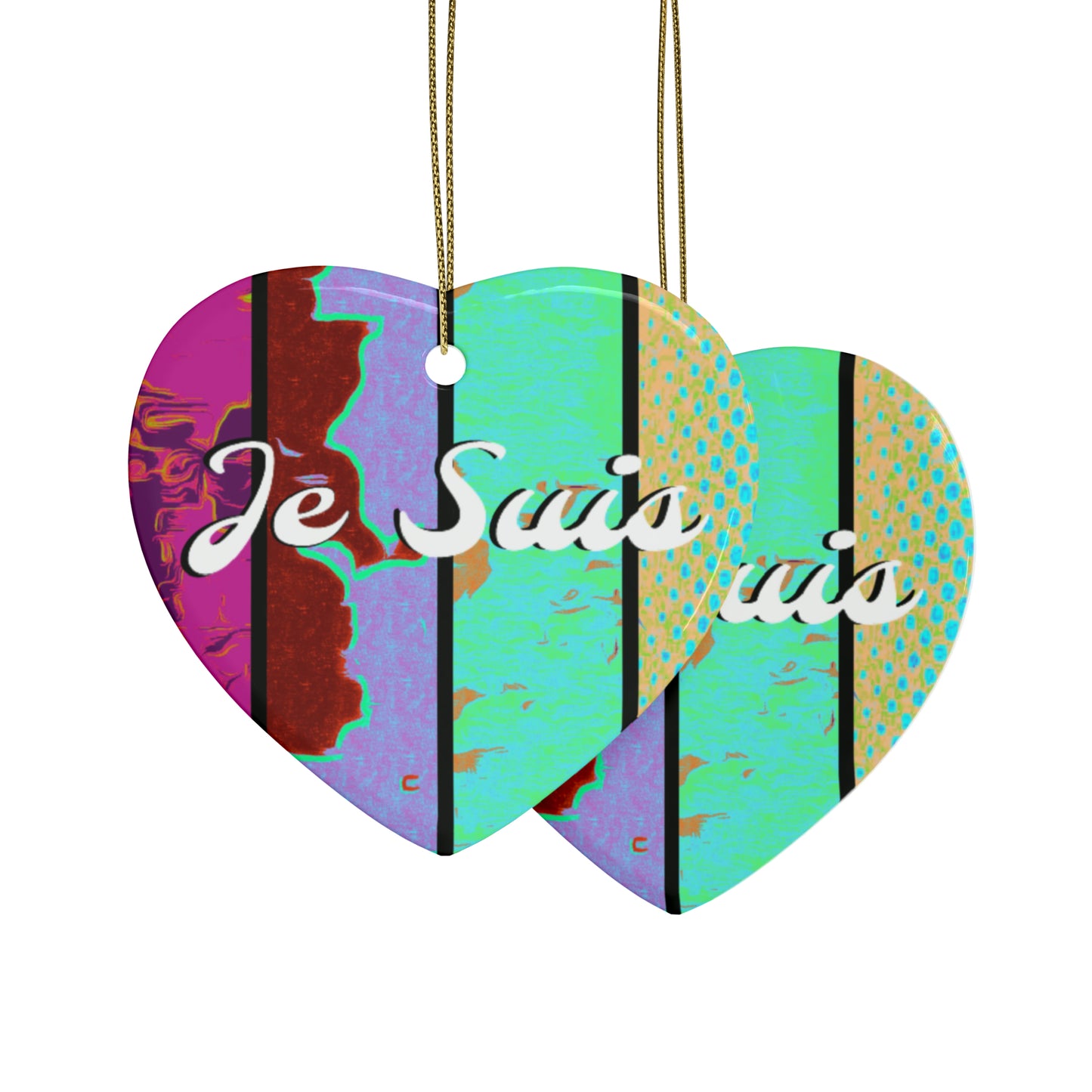 #57 - Je Suis - Made with Miracles - Thanksgiving, Hanukkah, Christmas Decoration (4 Shapes) - Tetrad 1