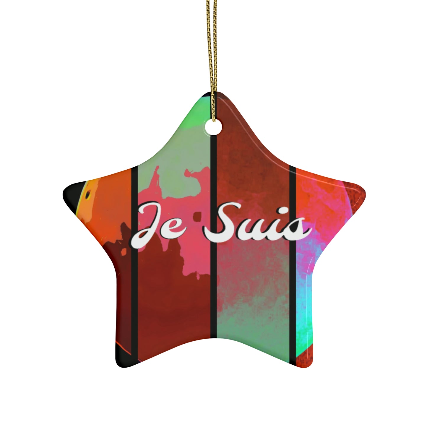 #63 - Je Suis - Made with Miracles - Thanksgiving, Hanukkah, Christmas Decoration (4 shapes) - Tetrad 2