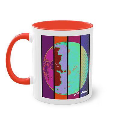 #57 Tea and Miracles 11oz Mug (EU) 2014 Tetrad 1 / No Text, from 12 colours