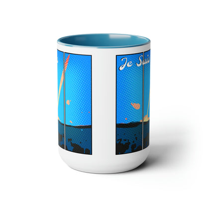 #47 Tea and Miracles 15oz Mug (USA) 2013 Thanksgiving Hanukkah Torch / No Text, Choose from 5 colours