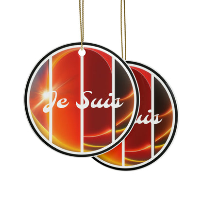 #79 - Je suis - Made with Miracles - Thanksgiving, Hanukkah, Christmas Decoration (4 shapes)