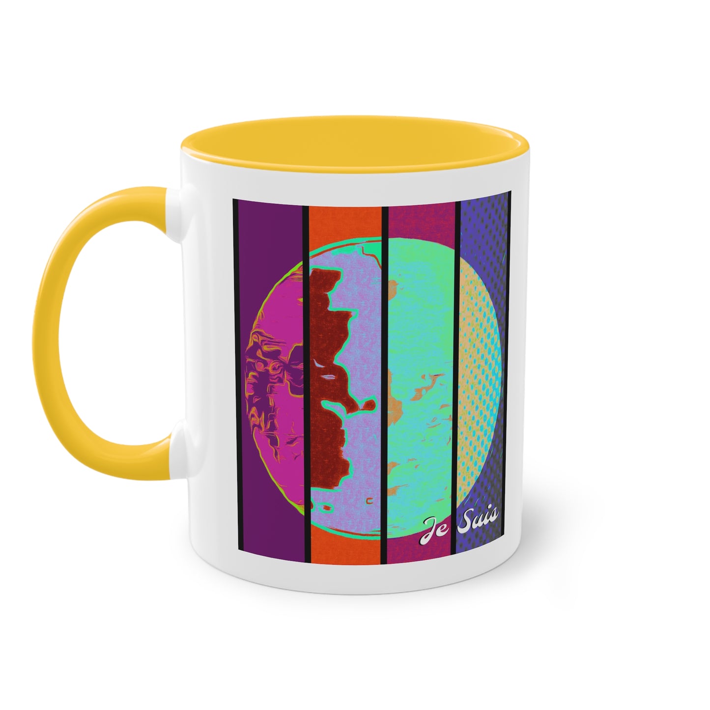 #57 Tea and Miracles 11oz Mug (EU) 2014 Tetrad 1 / No Text, from 12 colours