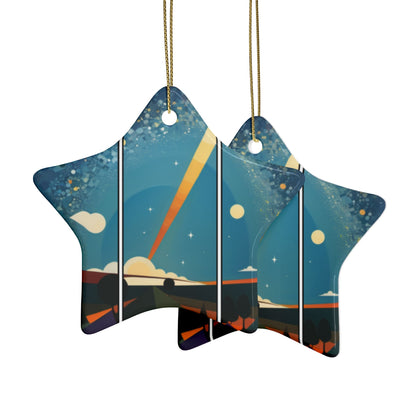 #47 - Made with Miracles - Thanksgiving, Hanukkah, Christmas Decoration (Various options) - Thanksgiving/Hanukkah Comet - GEN2 Cubist