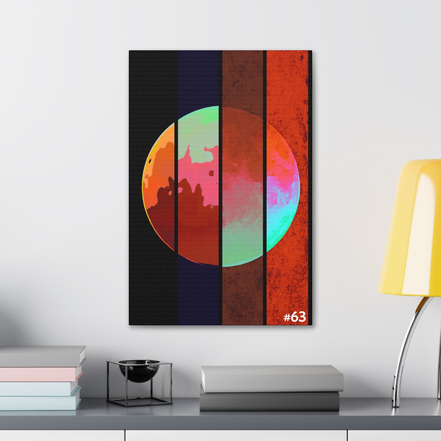 #63 - Made with Miracles - Tall Canvas Wall Art, 3 sizes available - 2014 Tetrad 2