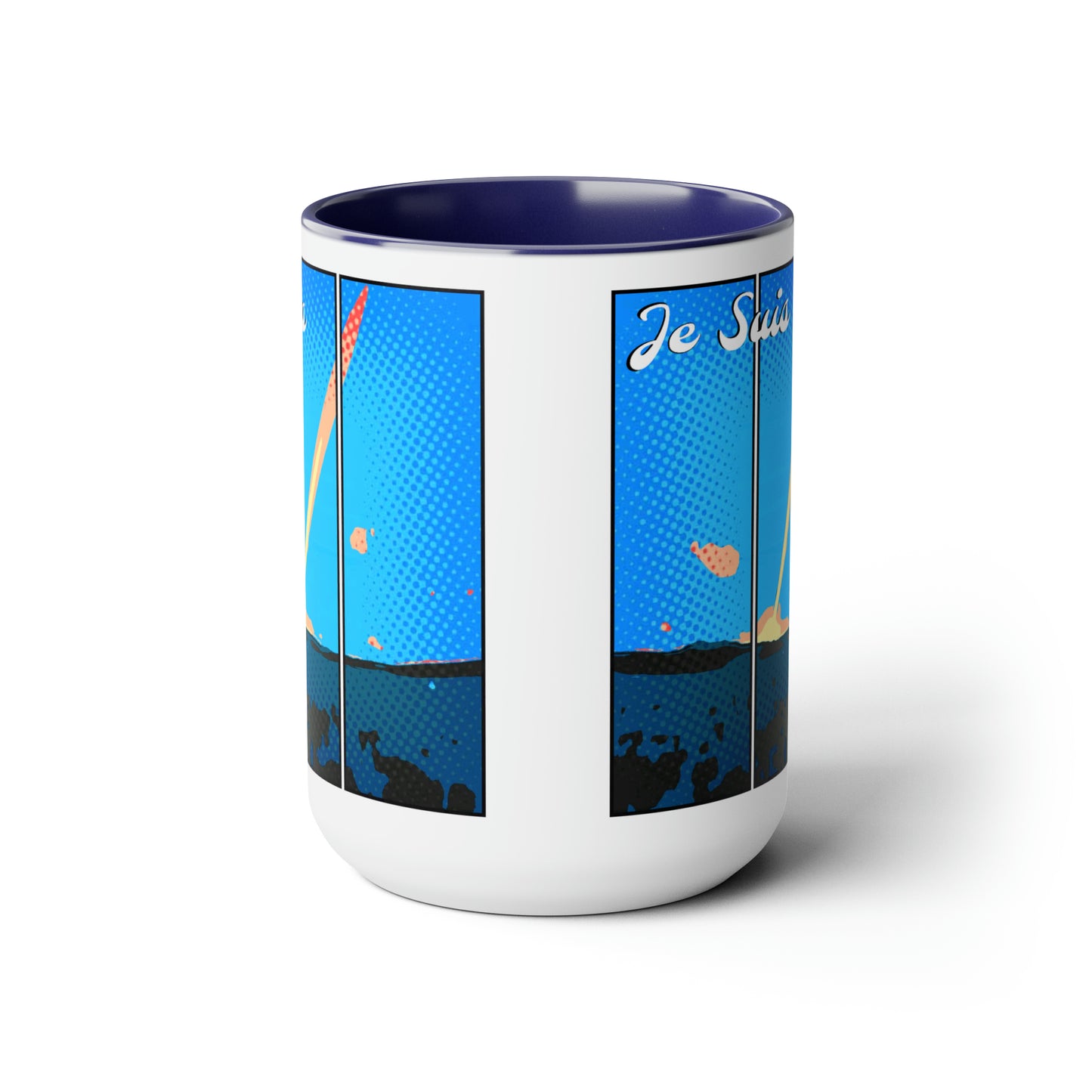 #47 Tea and Miracles 15oz Mug (USA) 2013 Thanksgiving Hanukkah Torch / No Text, Choose from 5 colours