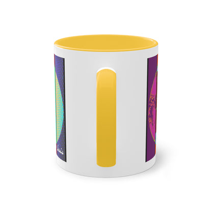 #57 Tea and Miracles 11oz Mug (EU) 2014 Tetrad 1 / No Text, from 12 colours