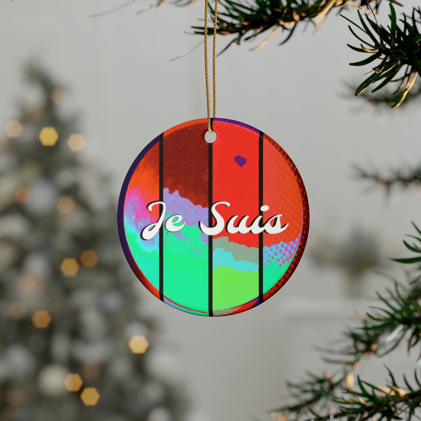 #73 - Je Suis - Made with Miracles - Thanksgiving, Hanukkah, Christmas Decoration (4 shapes) - Tetrad 3