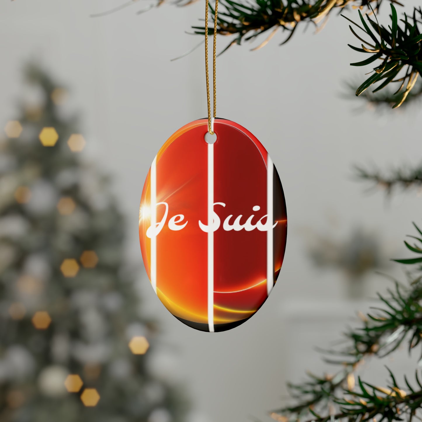 #79 - Je suis - Made with Miracles - Thanksgiving, Hanukkah, Christmas Decoration (4 shapes)