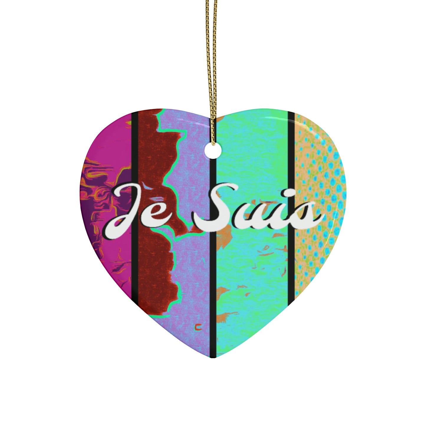 #57 - Je Suis - Made with Miracles - Thanksgiving, Hanukkah, Christmas Decoration (4 Shapes) - Tetrad 1