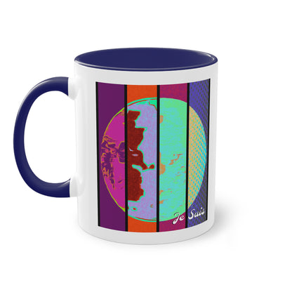 #57 Tea and Miracles 11oz Mug (EU) 2014 Tetrad 1 / No Text, from 12 colours