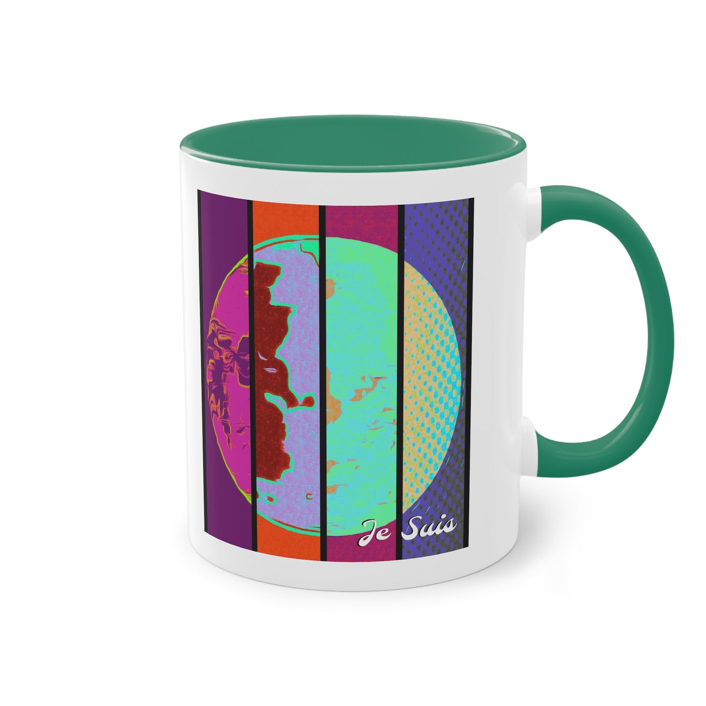 #57 Tea and Miracles 11oz Mug (EU) 2014 Tetrad 1 / No Text, from 12 colours