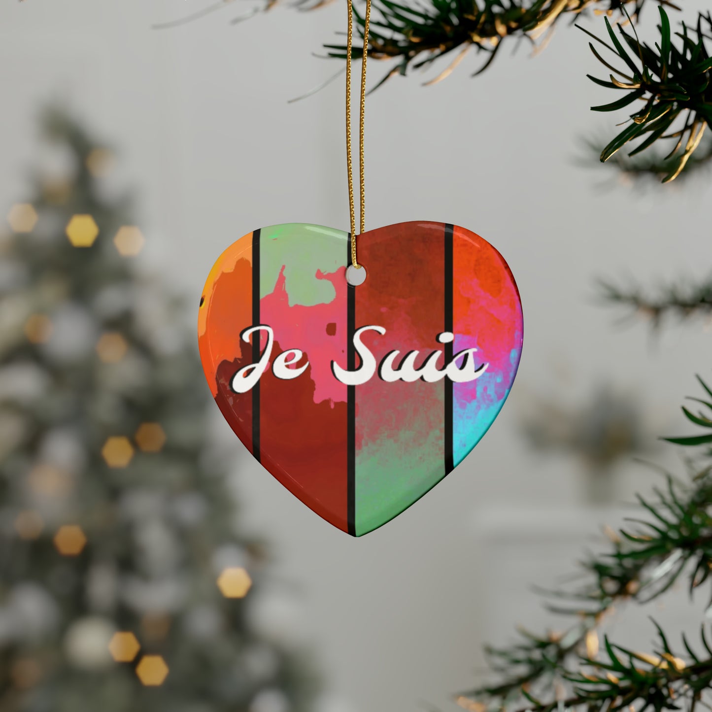 #63 - Je Suis - Made with Miracles - Thanksgiving, Hanukkah, Christmas Decoration (4 shapes) - Tetrad 2