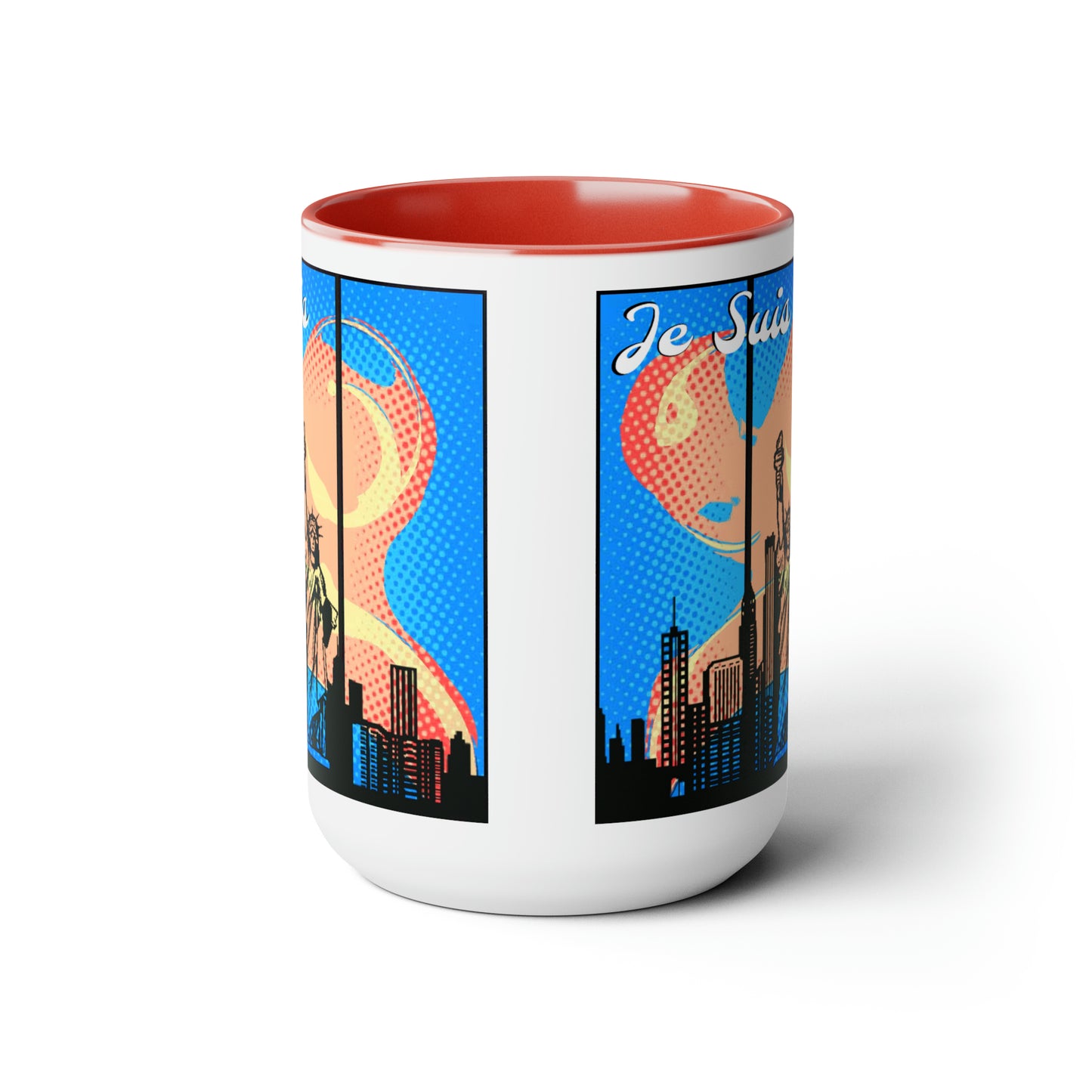 #3 Tea and Miracles 15oz Mug (USA) 2000 New York Christmas Eclipse / No Text, Choose from 5 colours