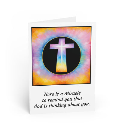 #100 Made with Miracles Greetings Card (INT) Great American Eclipse 1 OF 3