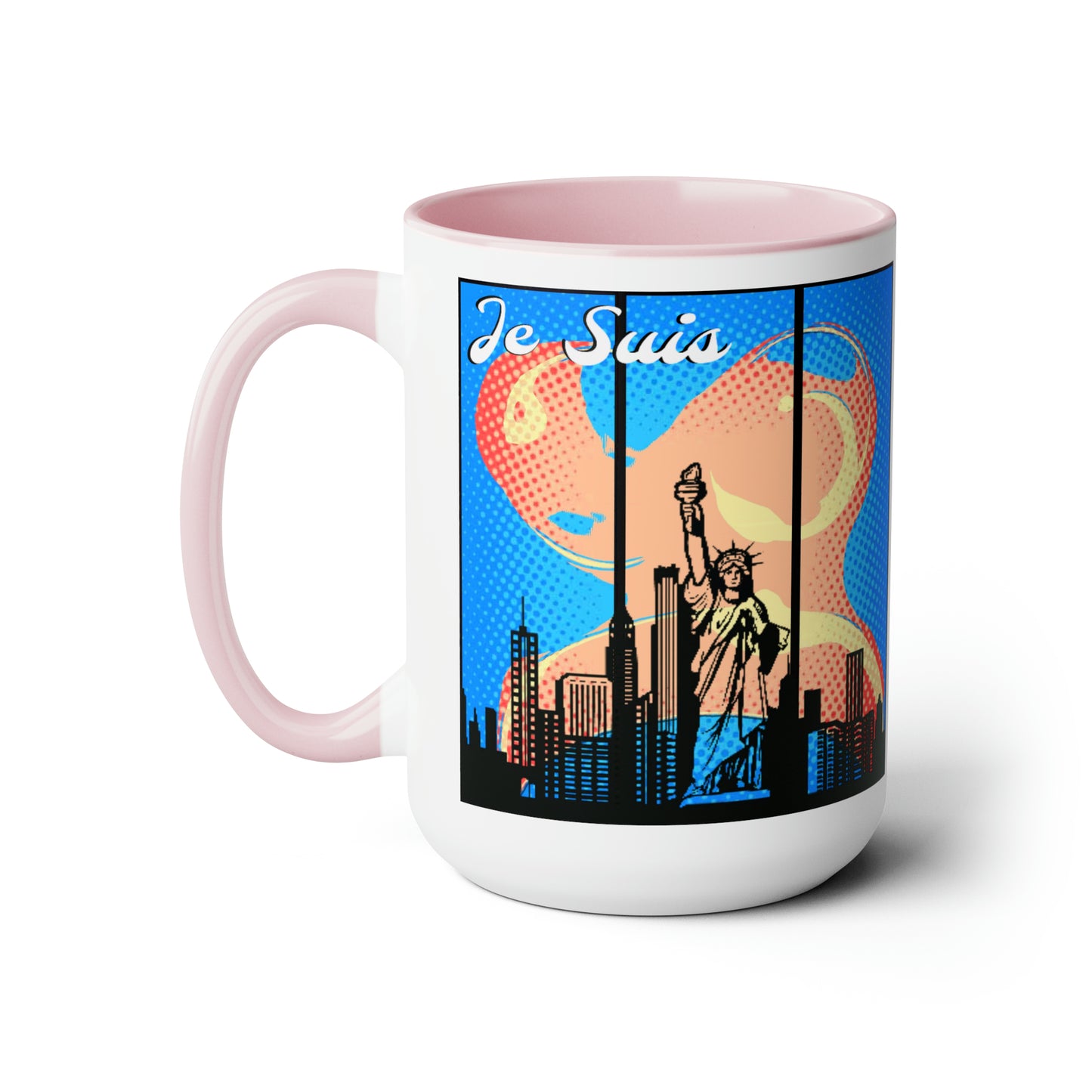 #3 Tea and Miracles 15oz Mug (USA) 2000 New York Christmas Eclipse / No Text, Choose from 5 colours