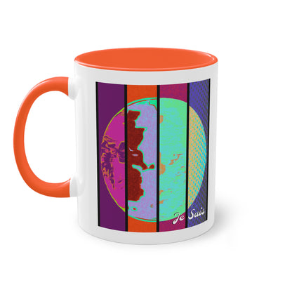 #57 Tea and Miracles 11oz Mug (EU) 2014 Tetrad 1 / No Text, from 12 colours