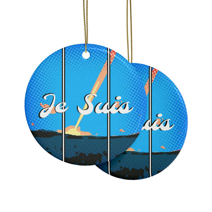 #47 - Je Suis - Made with Miracles - Thanksgiving, Hanukkah, Christmas Decoration (4 Shapes)