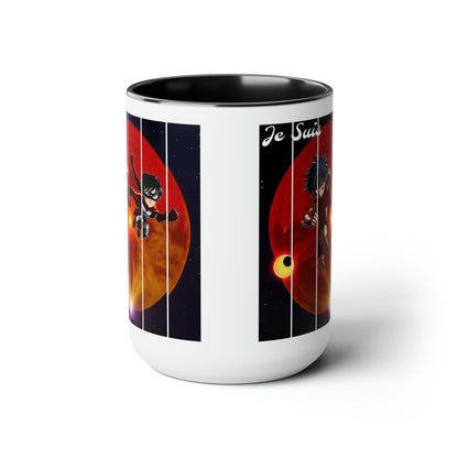 #115 Tea and Miracles 15oz Mug (USA) 2018 Chinese Eclipse / No Text, Choose from 5 colours