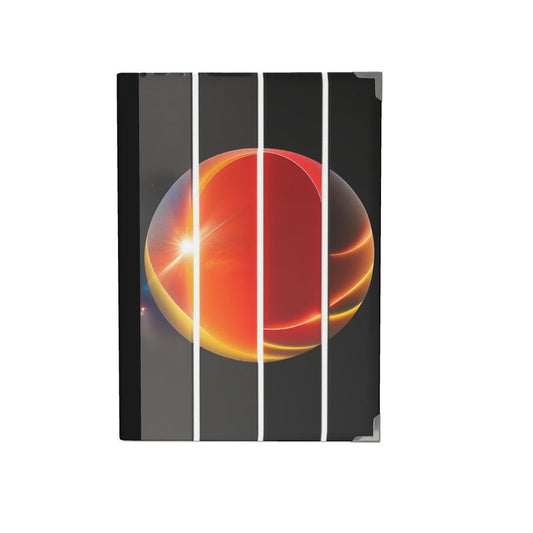 #79 - Quality A5 Unlined Journal with Metal Corners and Choice of Spine Color (INT) 2015 Double 111 Eclipse Tetrad 4