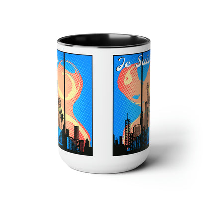 #3 Tea and Miracles 15oz Mug (USA) 2000 New York Christmas Eclipse / No Text, Choose from 5 colours