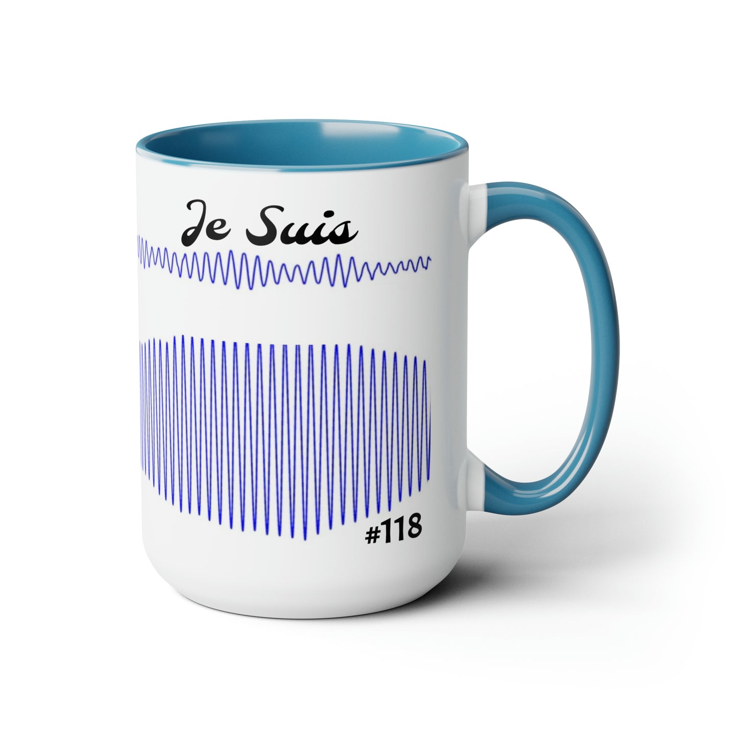 #118 Tea & Miracles 15oz Mug (USA) 11.11 Mayotte Vibration / No Text, Choose from 5 colours