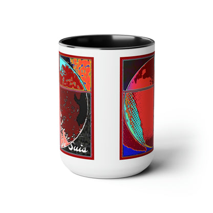 #51 Tea and Miracles 15oz Mug (USA) 2015/16 Tetrad Cross / No Text, Choose from 5 colours