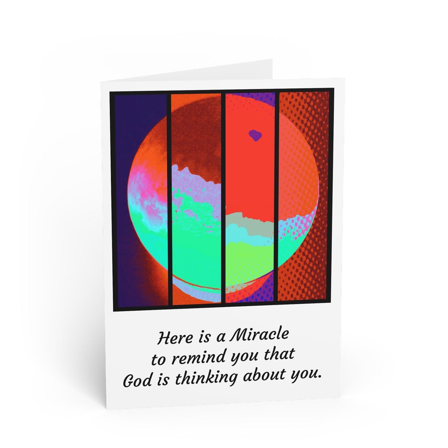 #73 Made with Miracles Greetings Card (INT) 2015 Tetrad 3