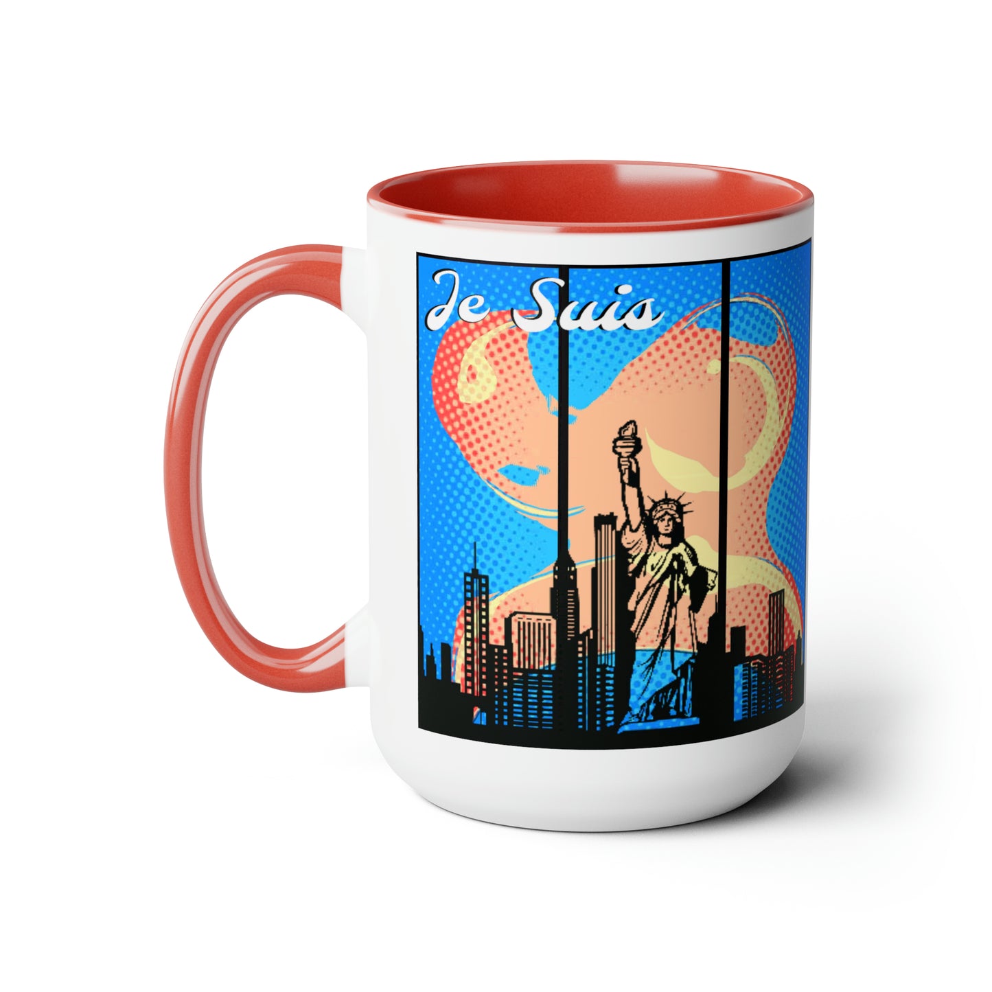 #3 Tea and Miracles 15oz Mug (USA) 2000 New York Christmas Eclipse / No Text, Choose from 5 colours